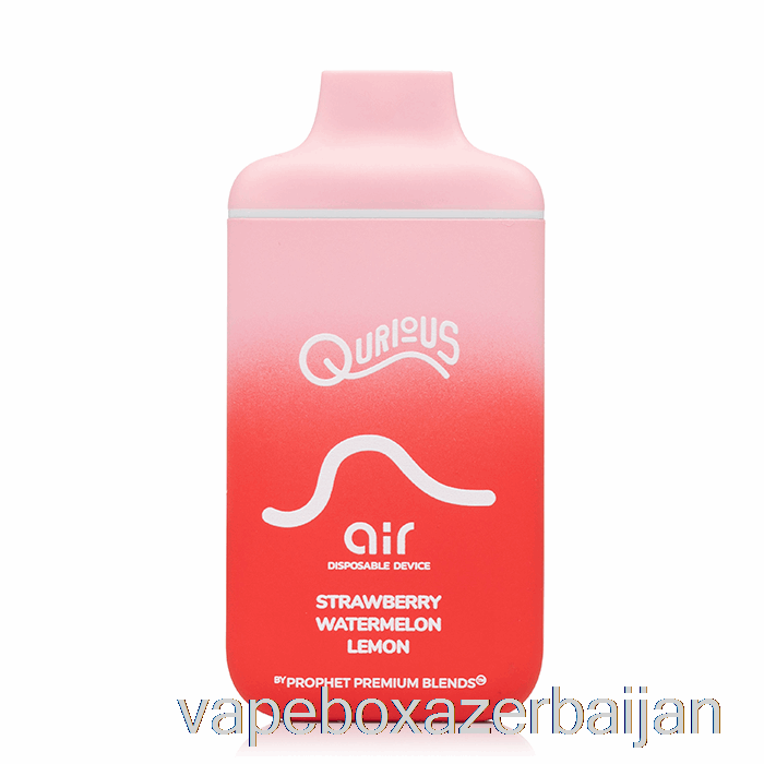Vape Baku Qurious Air 6000 Disposable Strawberry Watermelon Lemon